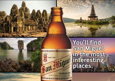 San Miguel Beer poster